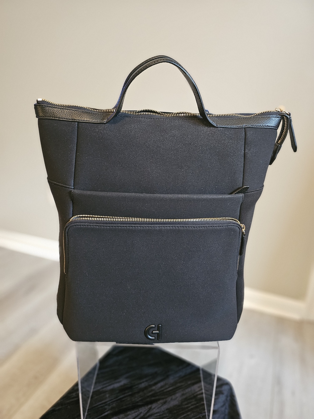 Cole Haan – Women’s Black Neo Backpack Grand Series (One Size)